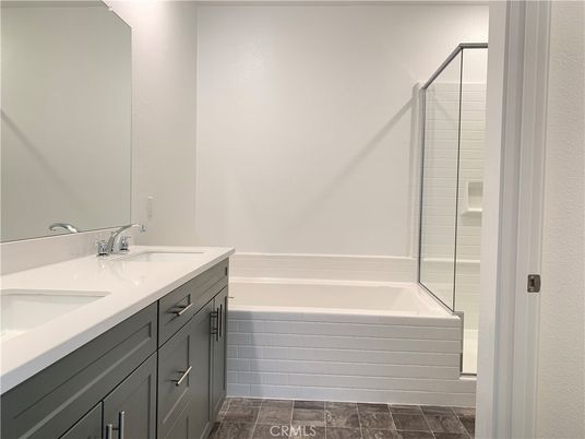 Bathroom, Dual Sink Vanities, Glass Shower, Interior