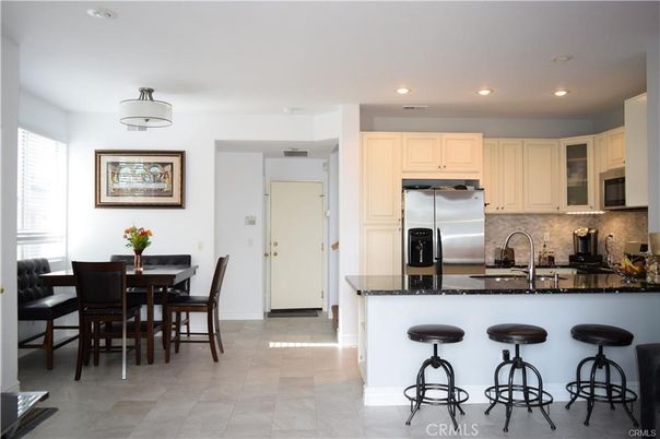Dining room, Interior, Kitchen, Recessed Lighting, Stainless Steel Appliances