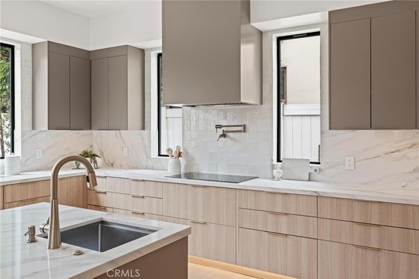 Interior, Kitchen, Marble Walls