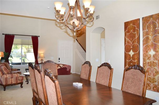 Chandelier, Dining room, Interior