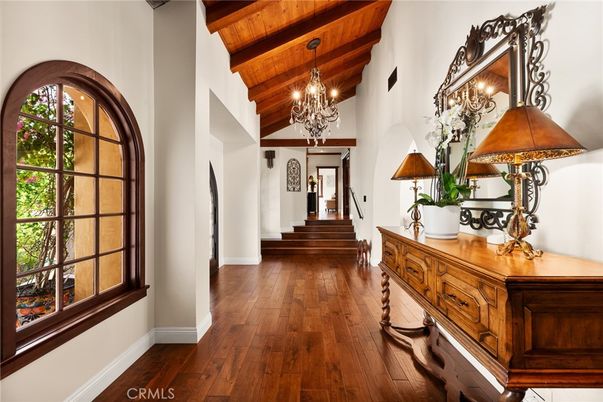 Chandelier, Interior, Wooden Beams, Wooden Ceilings, Wood Texture Flooring