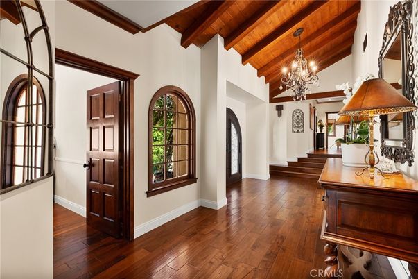 Chandelier, Interior, Wooden Beams, Wooden Ceilings, Wood Texture Flooring