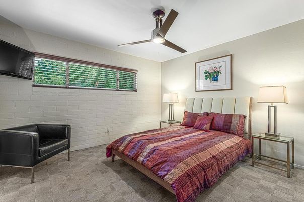 Bedroom, Interior, Stone Walls