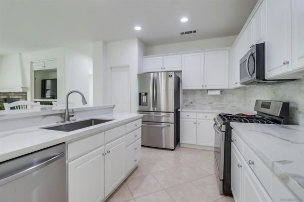 Interior, Kitchen, Recessed Lighting, Stainless Steel Appliances