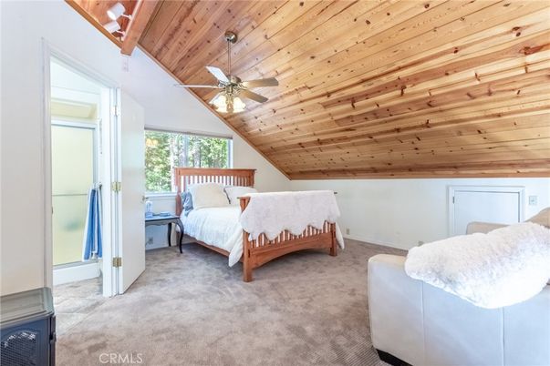 Bedroom, Interior, Wooden Ceilings