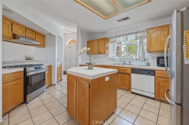 Interior, Kitchen, Tile Countertops