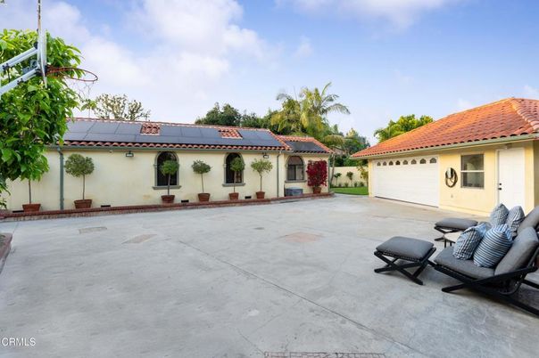 Backyard, Exterior, Solar Panels