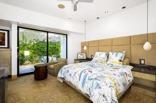 Bedroom, Interior, Pendant Lights, Recessed Lighting