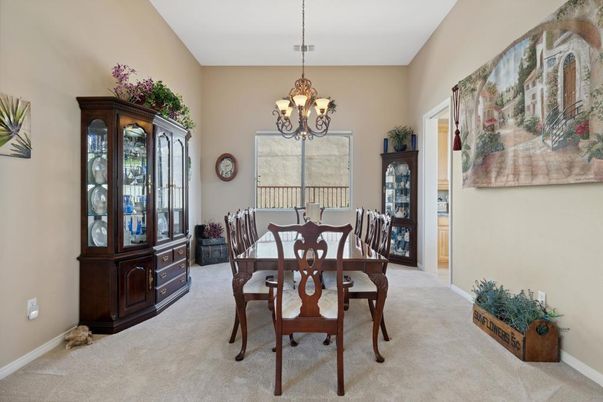 Chandelier, Dining room, Interior