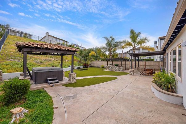 Backyard, Exterior, Hot Tub
