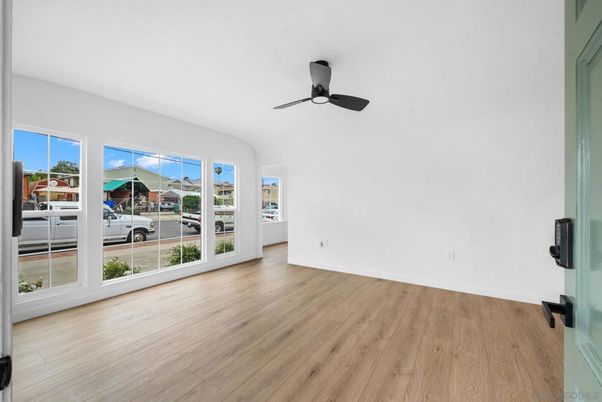 Empty room, Interior, Wood Texture Flooring