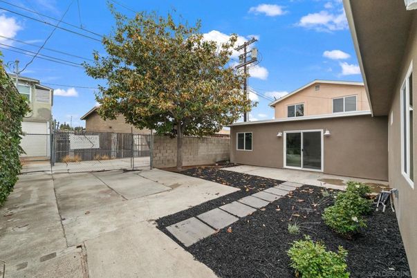 Backyard, Exterior