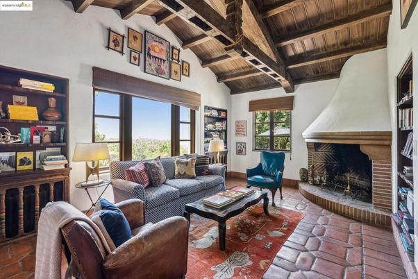 Fireplace, Interior, Living room, Wooden Beams, Wooden Ceilings
