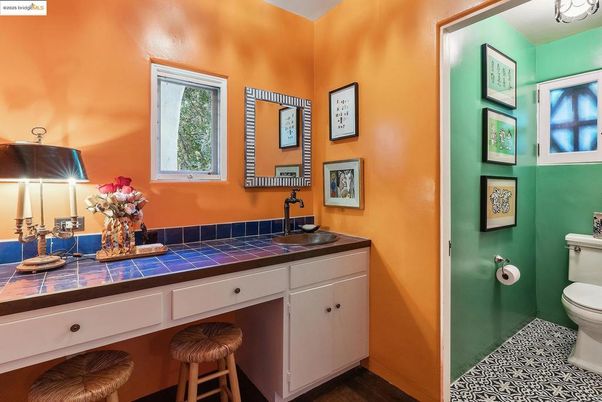 Bathroom, Interior, Tile Countertops