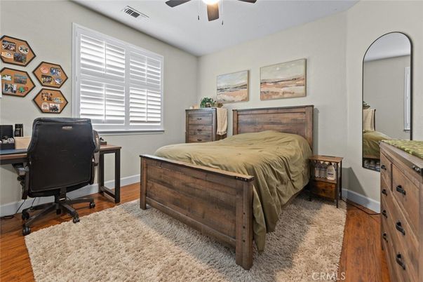Bedroom, Home Office, Interior, Wood Texture Flooring