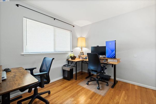 Home Office, Interior, Wood Texture Flooring