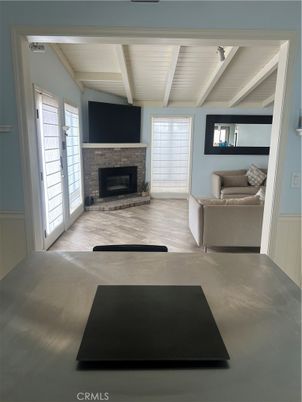 Fireplace, Interior, Wood Texture Flooring