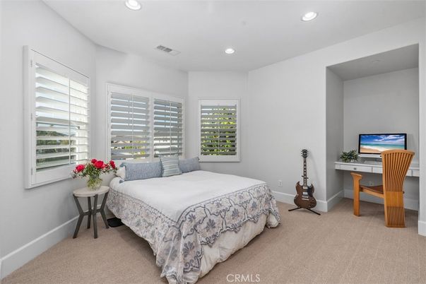 Bedroom, Home Office, Interior, Recessed Lighting