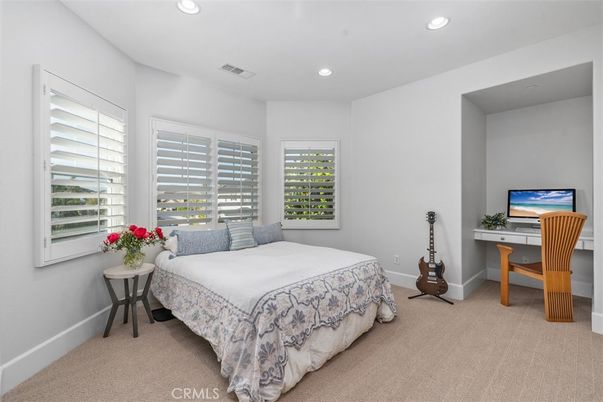 Bedroom, Home Office, Interior, Recessed Lighting