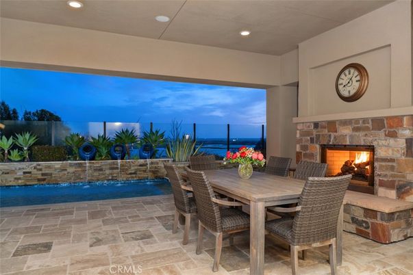 Exterior, Fireplace, Pool