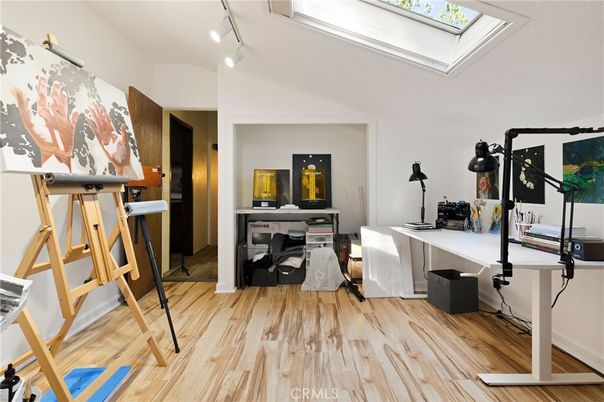 Home Office, Interior, Wood Texture Flooring