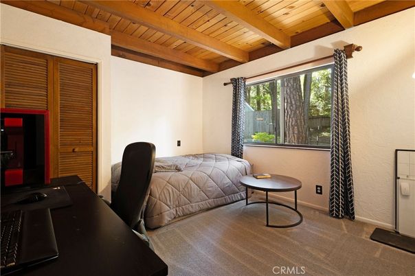 Bedroom, Interior, Wooden Beams, Wooden Ceilings