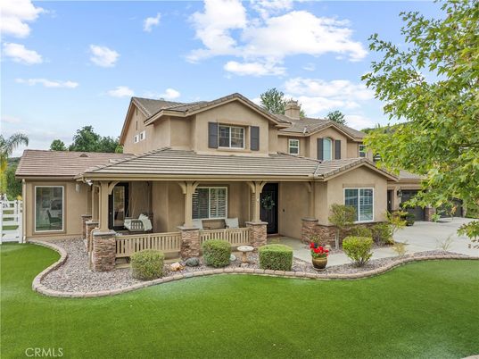 Backyard, Exterior, Facade, Mediterranean