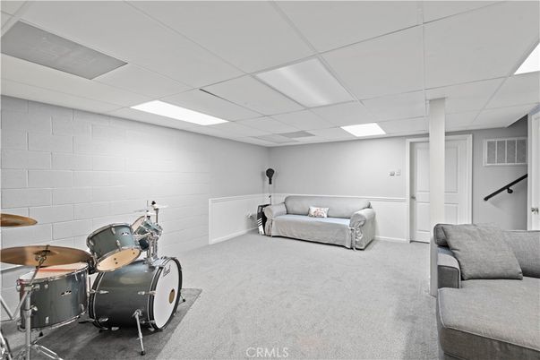 Fitness Equipment, Interior, Stone Walls
