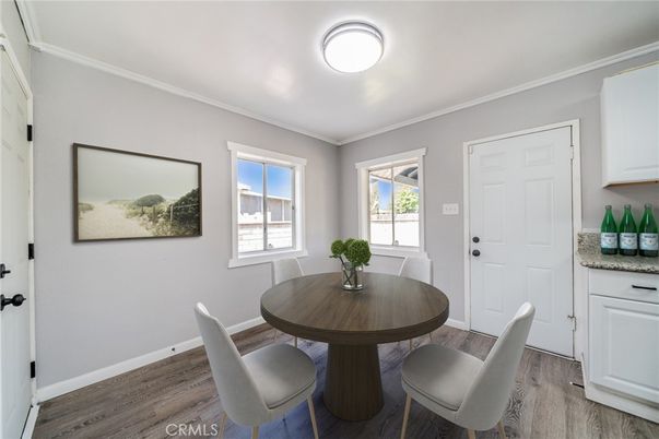 Dining room, Interior, Wood Texture Flooring