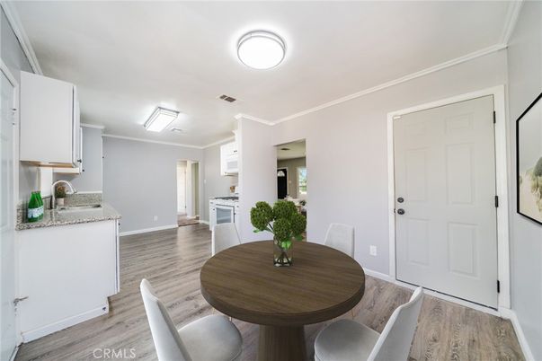 Dining room, Interior, Wood Texture Flooring