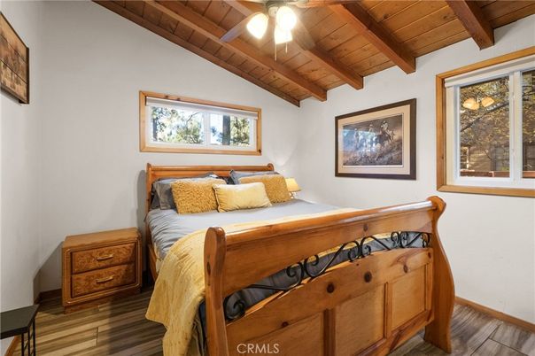 Bedroom, Interior, Wooden Beams, Wooden Ceilings, Wood Texture Flooring