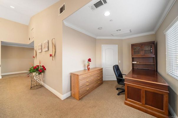 Home Office, Interior, Recessed Lighting
