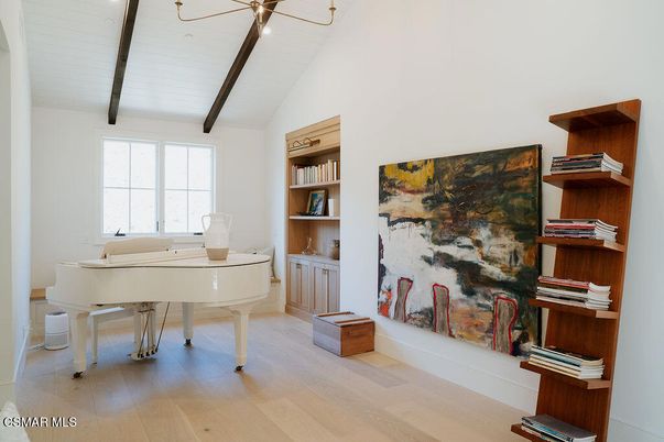 Interior, Piano, Wooden Beams, Wood Texture Flooring