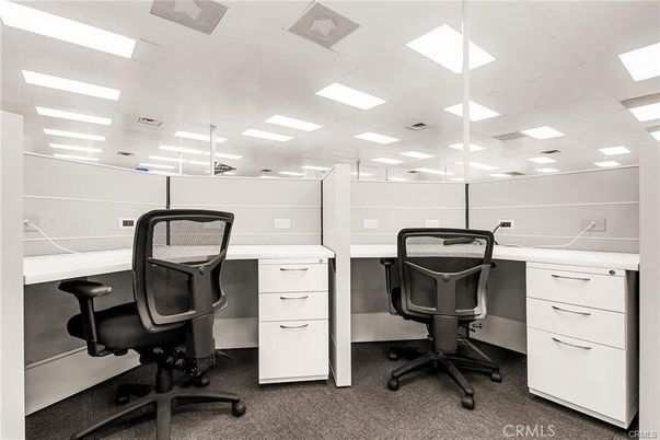 Home Office, Interior, Recessed Lighting
