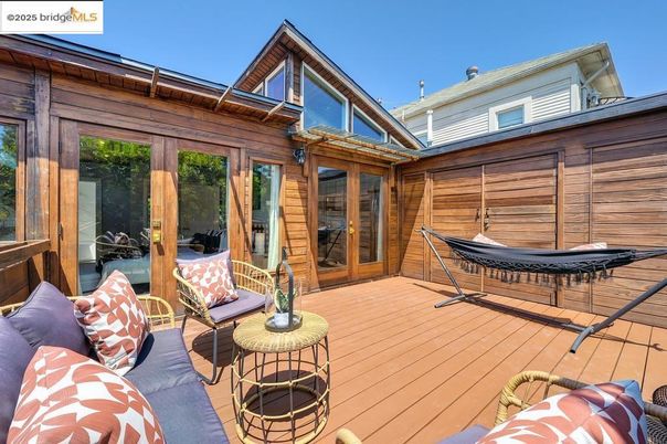 Exterior, Wood Texture Flooring