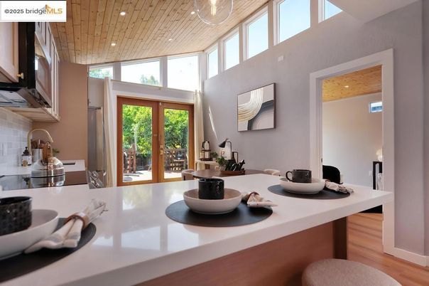 Interior, Recessed Lighting, Wooden Ceilings, Wood Texture Flooring