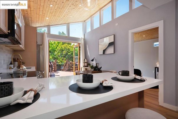 Interior, Recessed Lighting, Wooden Ceilings, Wood Texture Flooring