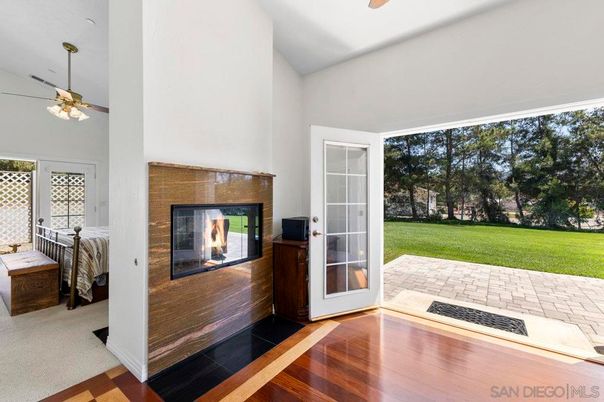 Fireplace, Interior, Wood Texture Flooring