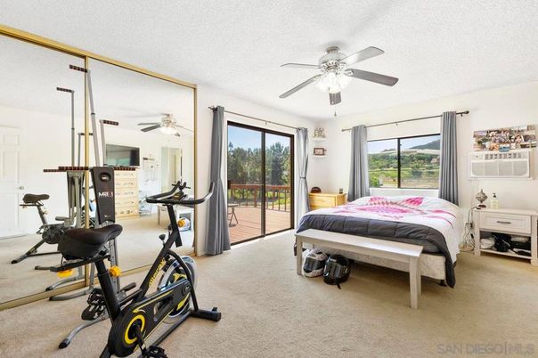 Bedroom, Fitness Equipment, Interior