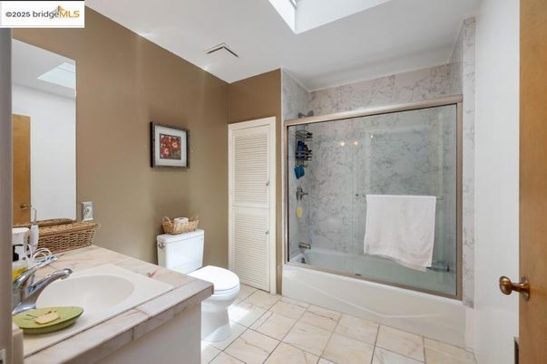 Bathroom, Glass Shower, Interior, Marble Walls