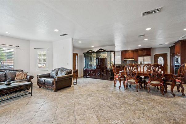 Dining room, Interior, Kitchen, Recessed Lighting