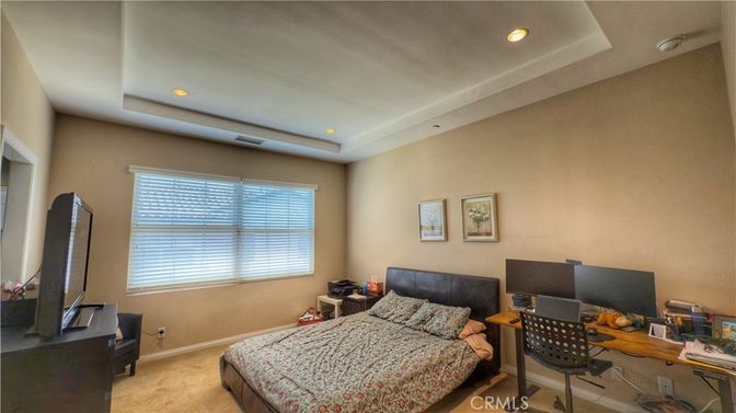 Bedroom, Home Office, Interior, Recessed Lighting