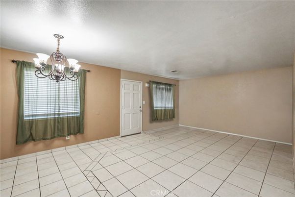 Chandelier, Empty room, Interior