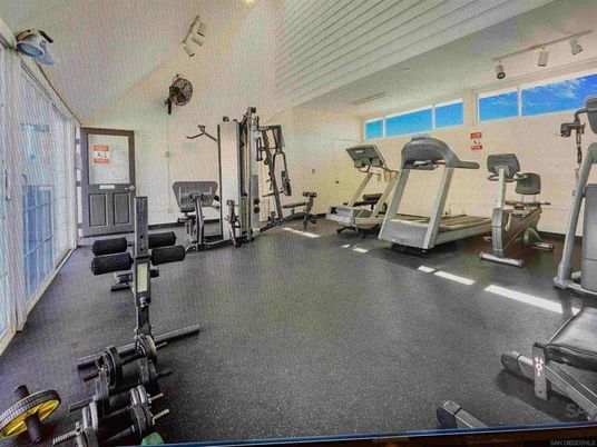 Fitness Equipment, Gym, Interior