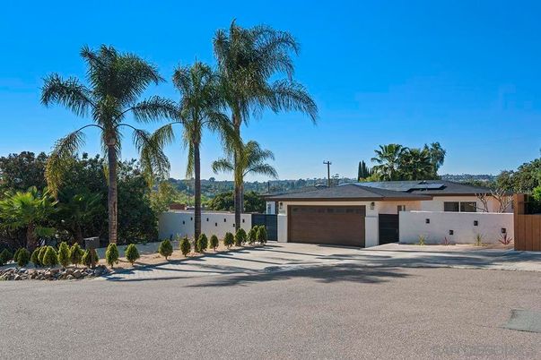 Attached, Exterior, Facade, Solar Panels, Ranch