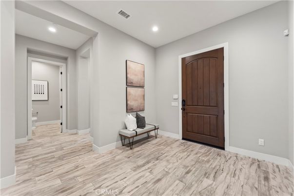 Interior, Recessed Lighting, Wood Texture Flooring