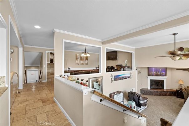 Billiard Table, Chandelier, Fireplace, Interior, Pendant Lights, Recessed Lighting