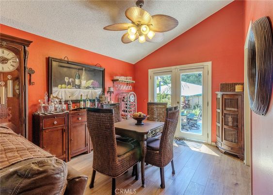 Dining room, Interior, Wood Texture Flooring