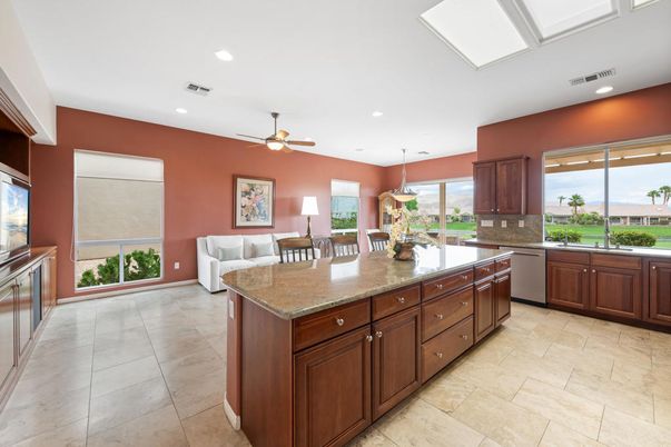 Dining room, Interior, Kitchen, Pendant Lights, Recessed Lighting, Stainless Steel Appliances