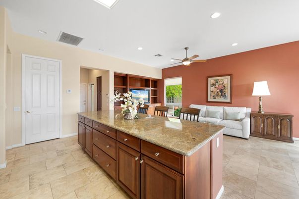 Interior, Kitchen, Living room, Recessed Lighting
